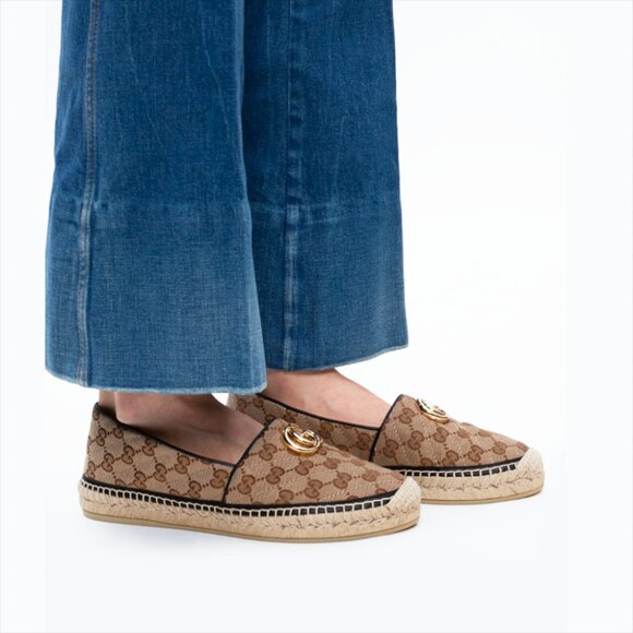 Gucci GG Marmont GG Supreme Canvas Espadrilles - Picture 8 of 8